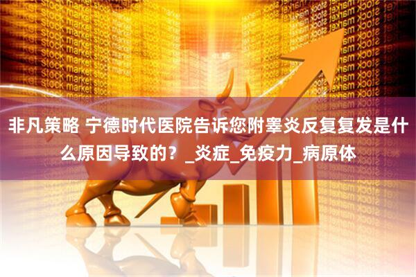 非凡策略 宁德时代医院告诉您附睾炎反复复发是什么原因导致的？_炎症_免疫力_病原体
